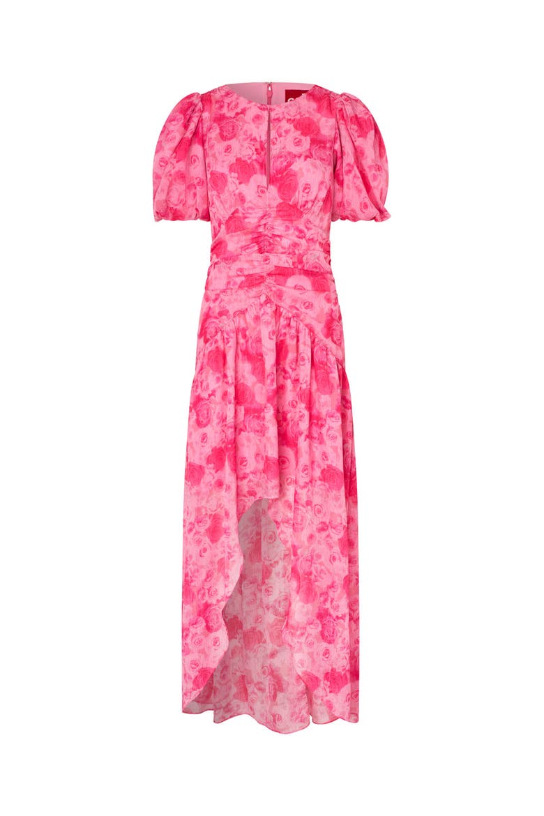 Elaine Floral Maxi Dress, Alternate, color, Pink Rosegarden