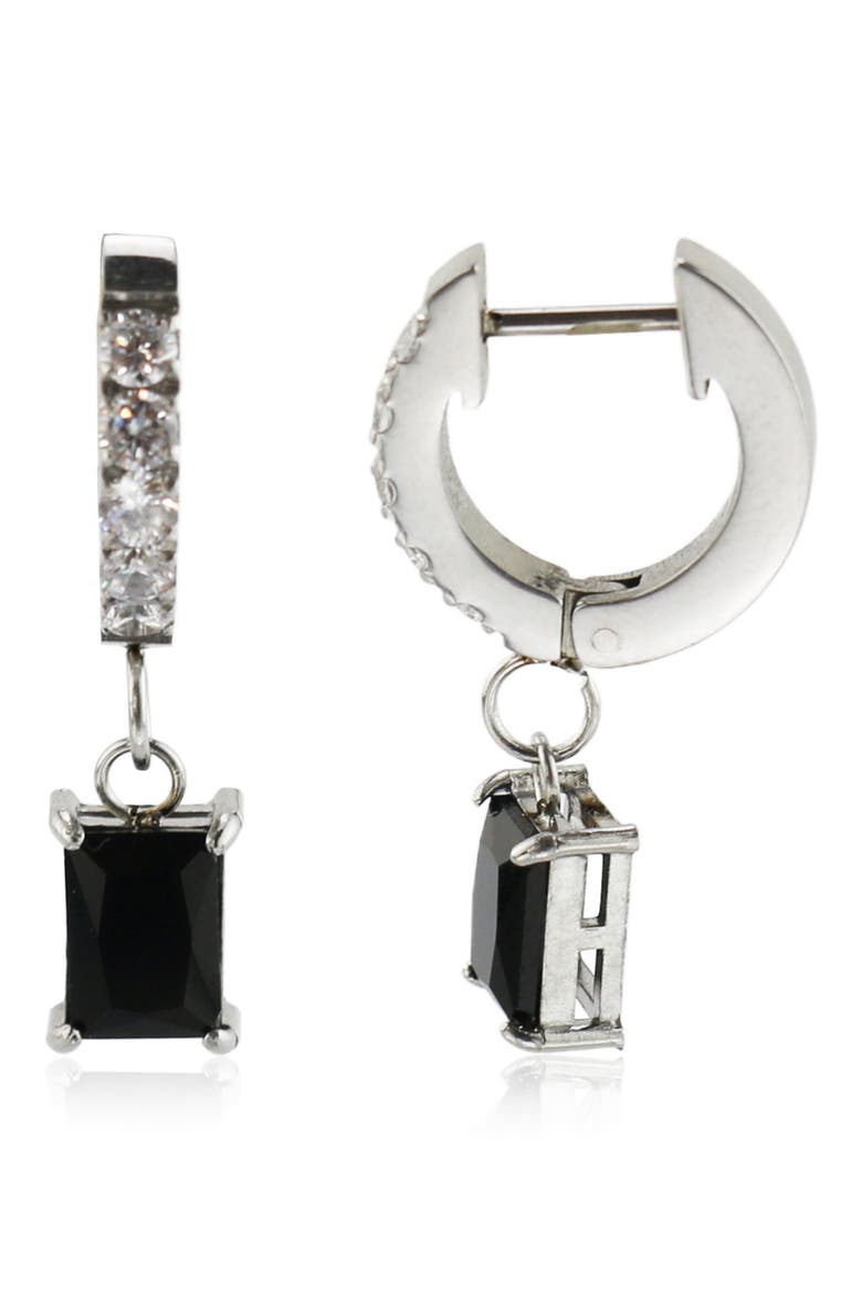Blaze Set of 2 Drop Earrings, Alternate, color, SILVER