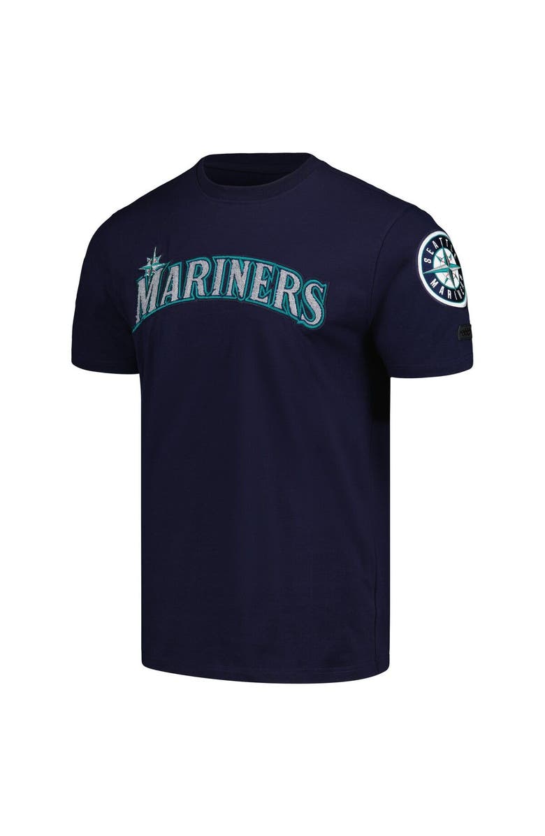 PRO STANDARD Men's Pro Standard Navy Seattle Mariners Team Logo T-Shirt, Alternate, color, Navy
