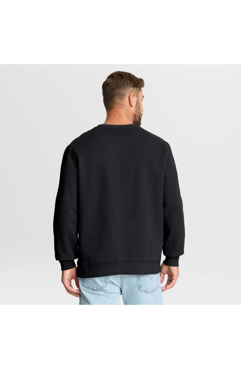 FANATICS Men's Fanatics Black Carolina Panthers Powerful Throw Legacy Pullover Sweatshirt, Alternate, color, Black