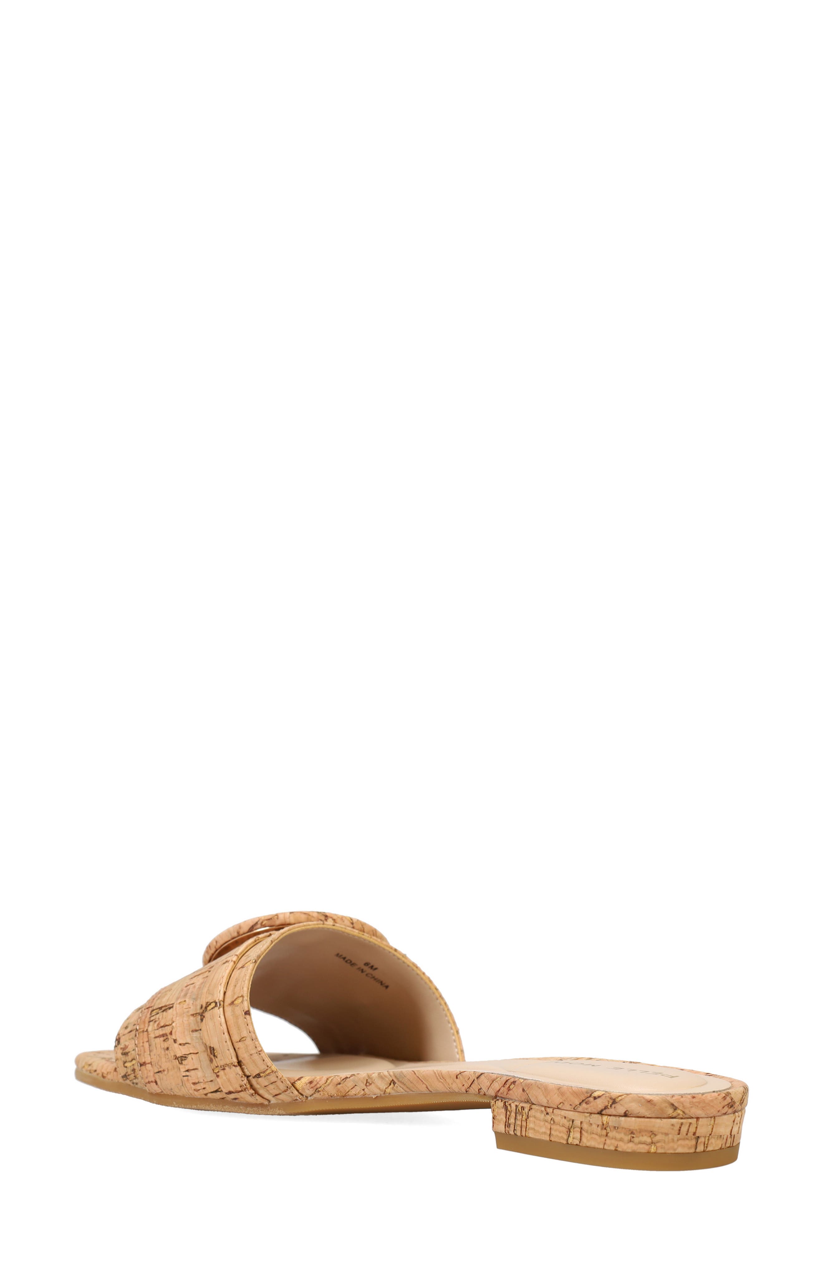 Pelle Moda Bianka Slide Sandal, Alternate, color, Natural