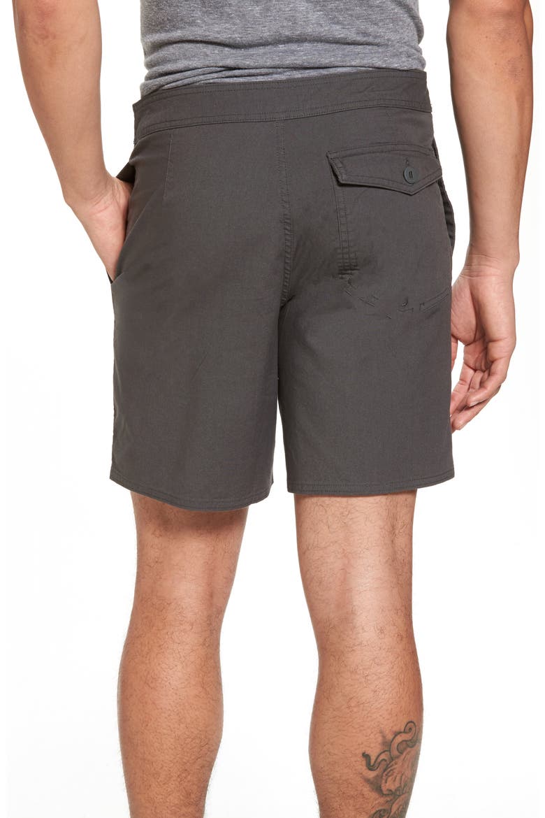 Stretch All-Wear Hybrid Shorts, Alternate, color, FORGE GREY