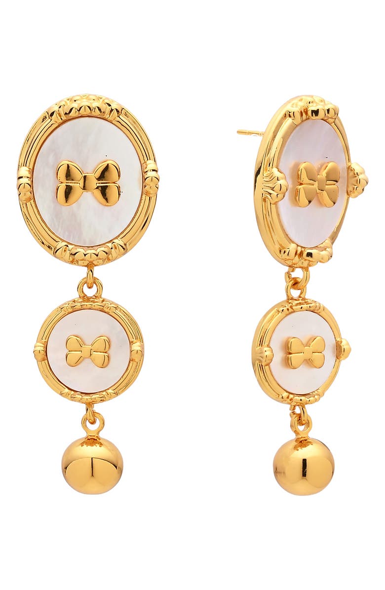 EYE CANDY LOS ANGELES Tessa Drop Earrings, Main, color, Gold