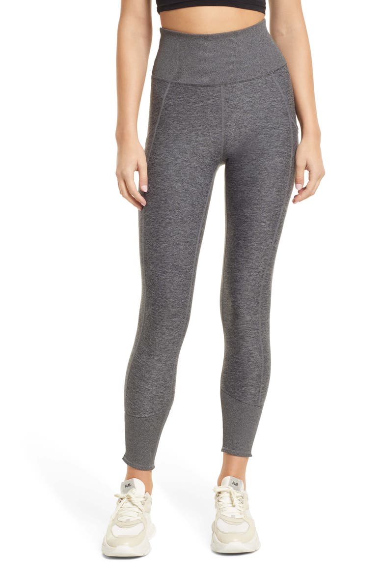 Hold It Wide Waistband Leggings, Main, color, BLACK