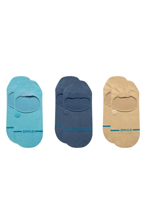 Stance Icon 3-pack No-show Liner Socks In Multi