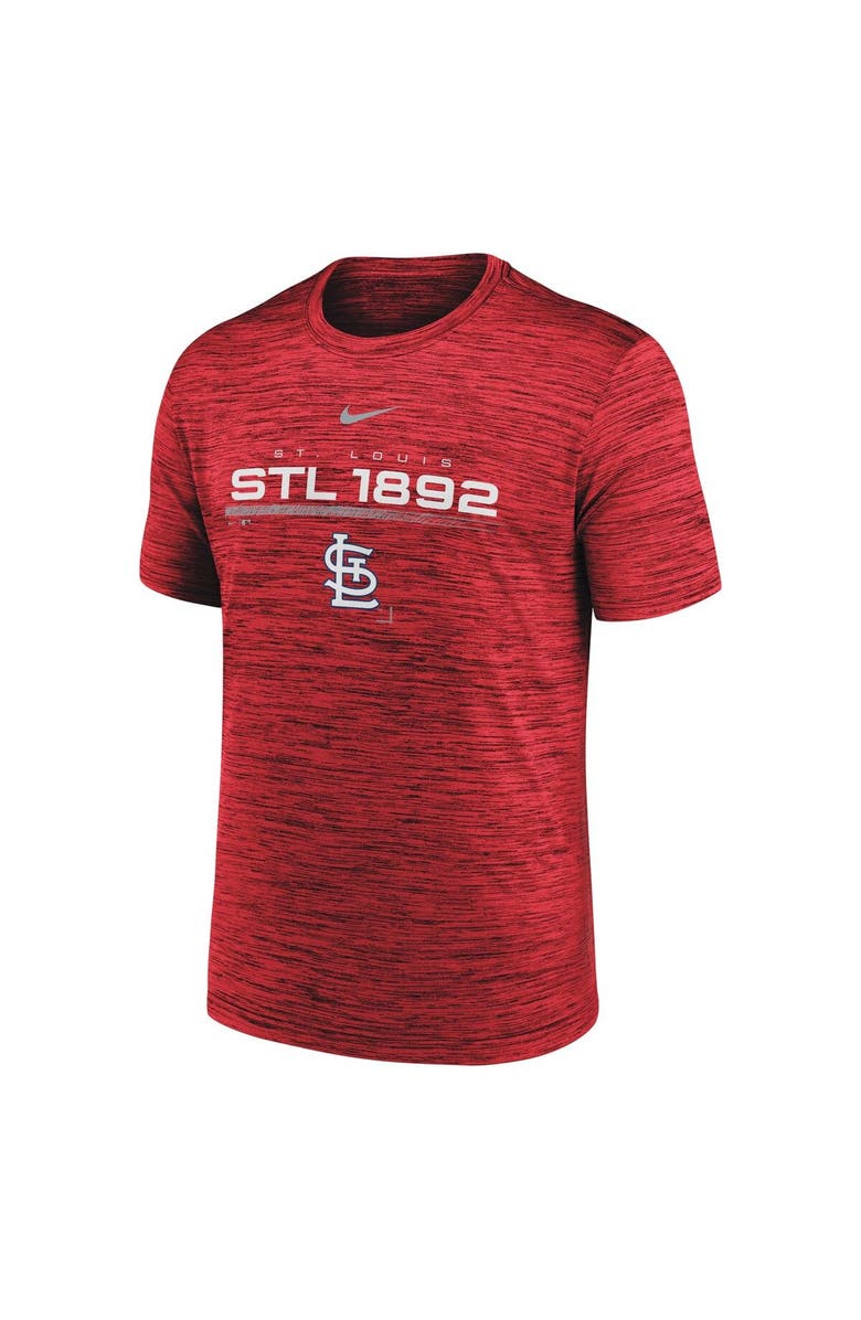 Nike Men's Nike Red St. Louis Cardinals Wordmark Velocity Performance T-Shirt, Alternate, color, Red