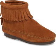 Minnetonka Back Zip Boot