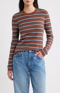 Rails Davie Cotton & Cashmere Stripe Sweater