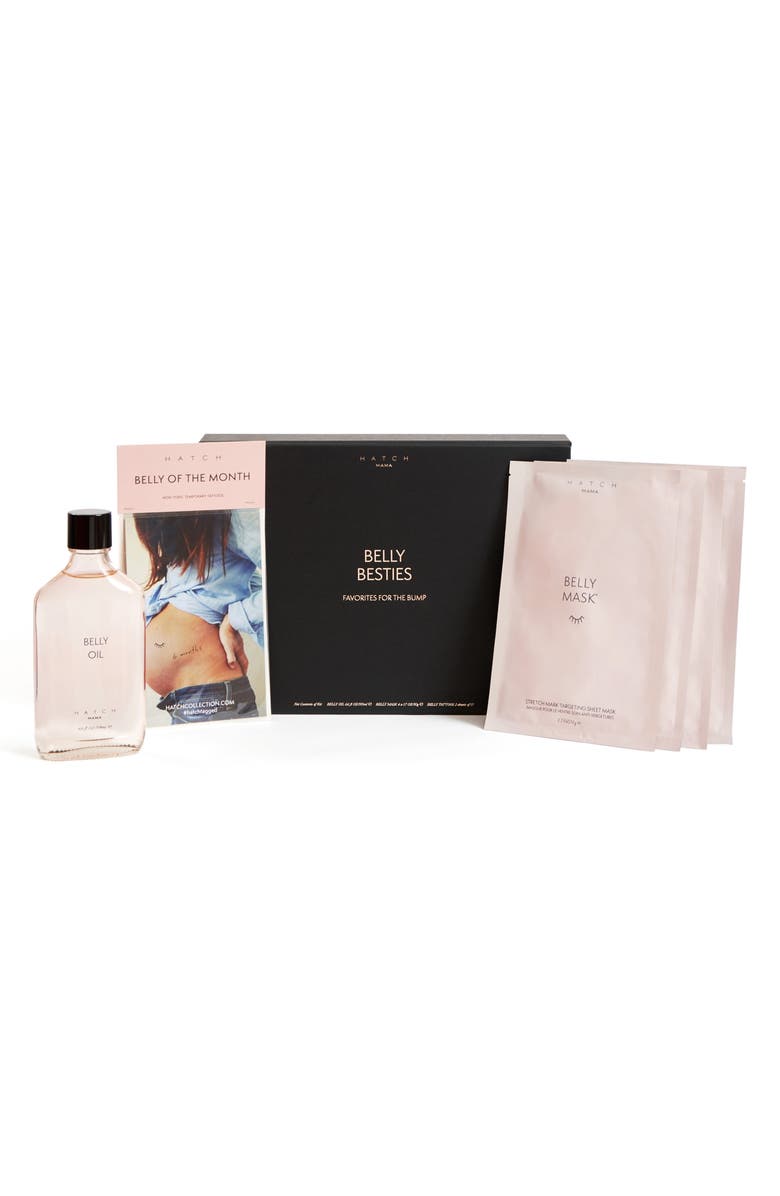 HATCH Clean Beauty Belly Besties Maternity Gift Set, Main, color, 