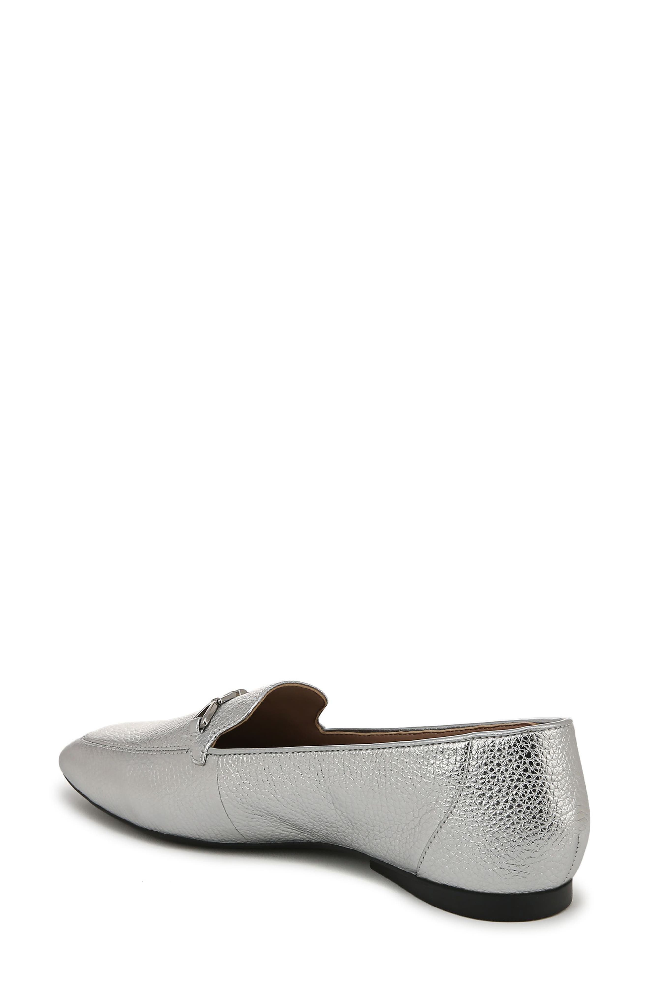 Naturalizer Cecilia Bit Loafer, Alternate, color, Silver