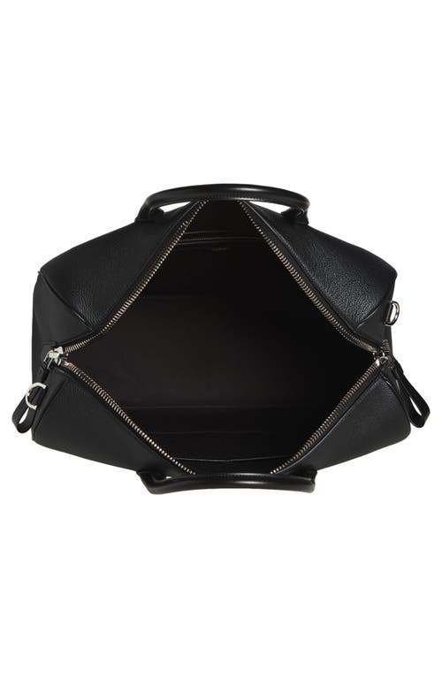 Tom Ford Medium Grained Leather Duffle Bag In Black
