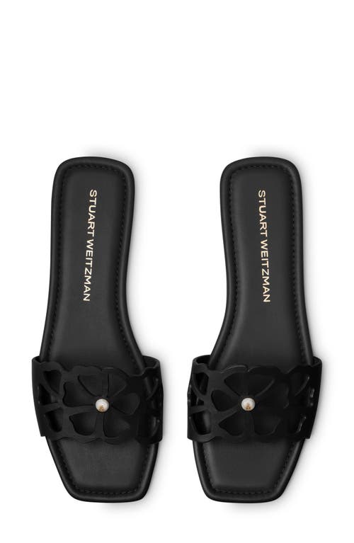 Stuart Weitzman Jasmine Cutout Slide Sandal