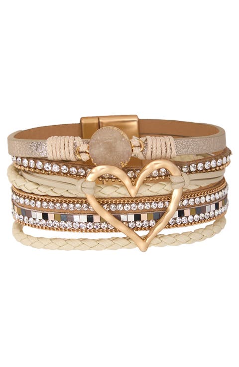 Multi Strand Wrap Bracelet