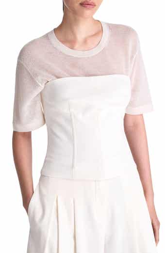 TWP Jillian Bustier Strapless Top