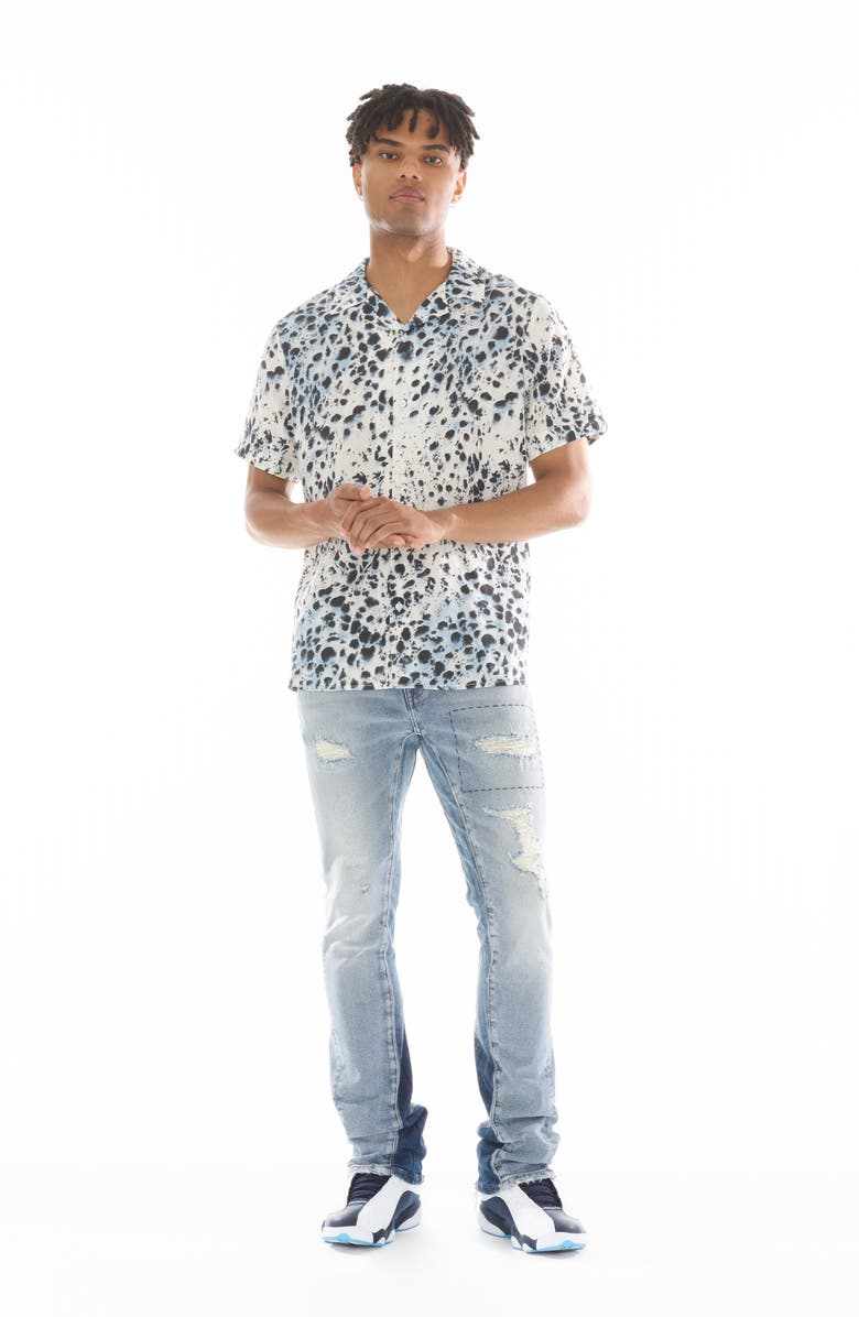 Cult of Individuality Lenny Ripped Bootcut Jeans, Alternate, color,