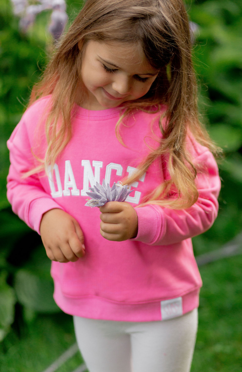 Bits & Bows Dance Sweatshirt, Alternate, color, Pink