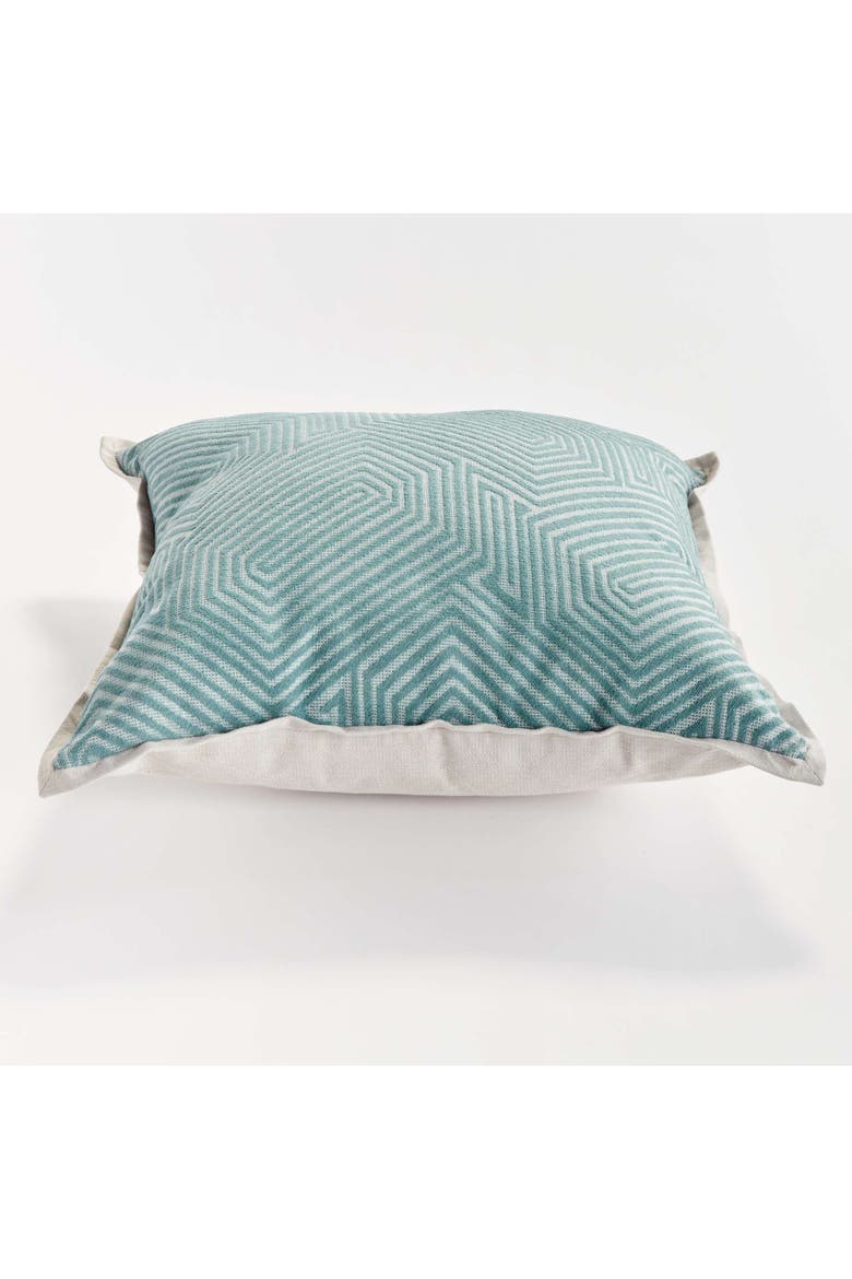 Sora Square Indoor-Outdoor Pillow 20", Alternate, color, Blue