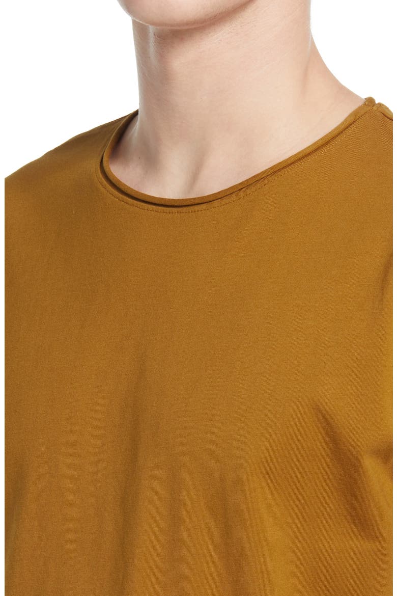 Men's Organic Jersey T-Shirt, Alternate, color, NUTMEG