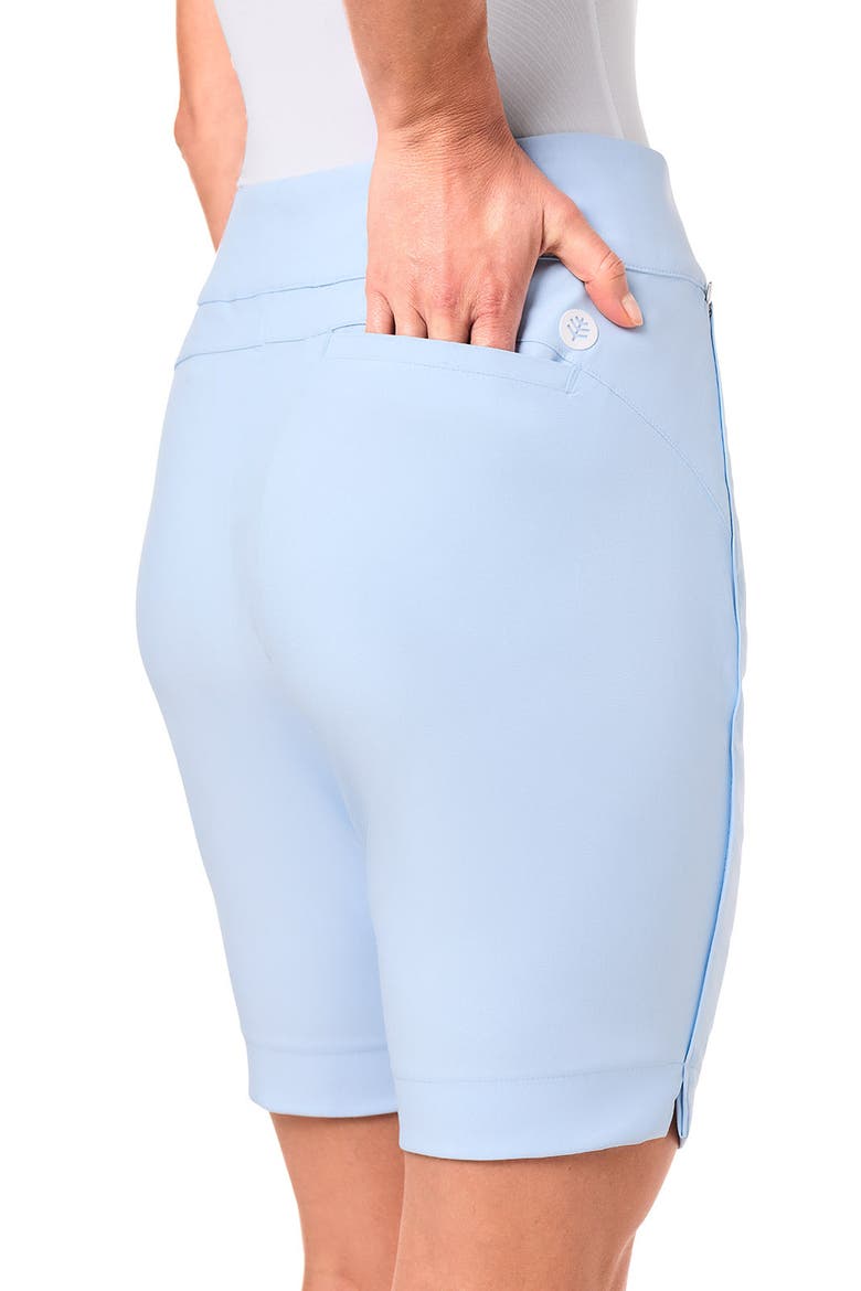 Women's Valorus V-Neck Shorts, UPF 50+ Sun Protection, Alternate, color, Skyride