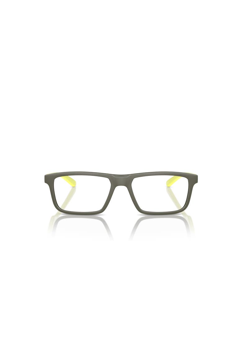 51mm Square optical glasses, Alternate, color, Green