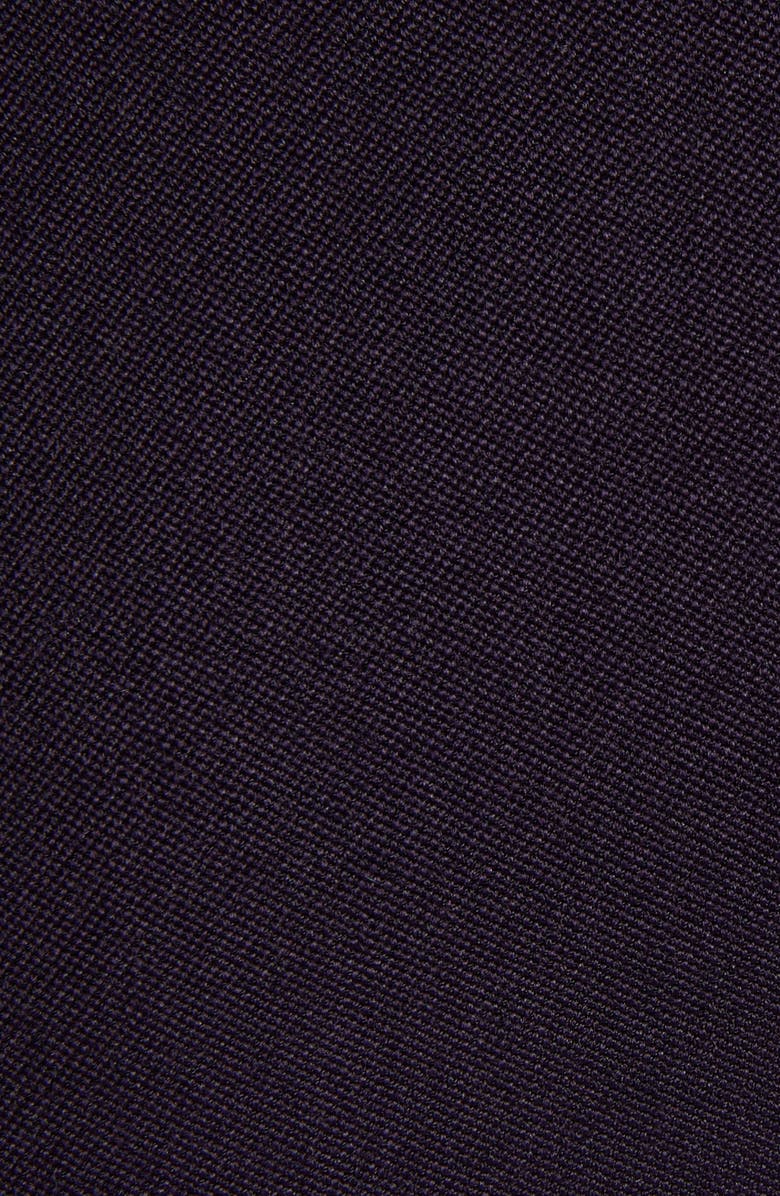 McQueen Wool Cigarette Trousers, Alternate, color, Violet