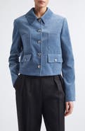 Altuzarra Astley Crop Denim Jacket