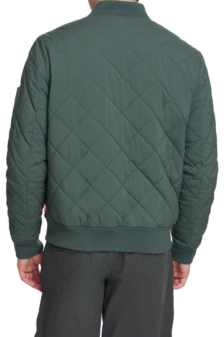 Flight Bomber Jacket, Alternate, color, BLK STN CO
