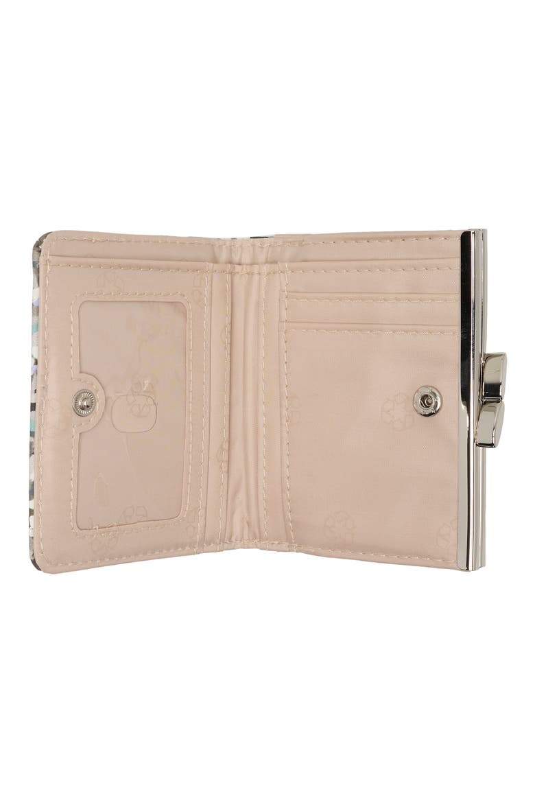 Frenchie Kiss Lock French Wallet, Alternate, color, JELLY BEAN