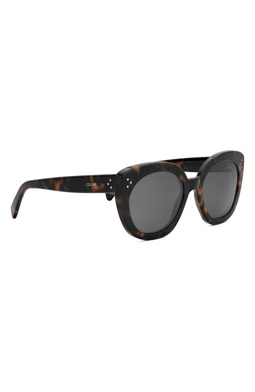 Celine Bold 3 Dots 56mm Butterfly Sunglasses
