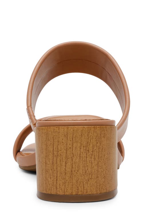 Dolce Vita Dv By  Sharona Block Heel Sandal In Brown
