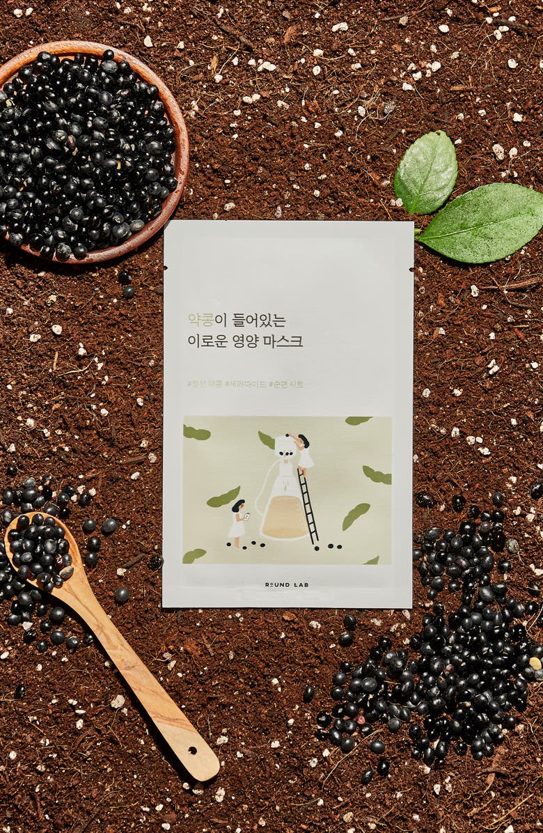 ROUND LAB Soybean Nourishing Sheet Mask, Alternate, color,