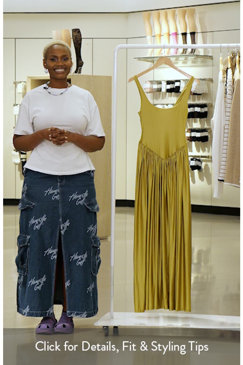 delfi collective oriana sleeveless drop-waist satin maxi dress Delfi Collective Oriana Sleeveless Drop Waist Satin Maxi Dress