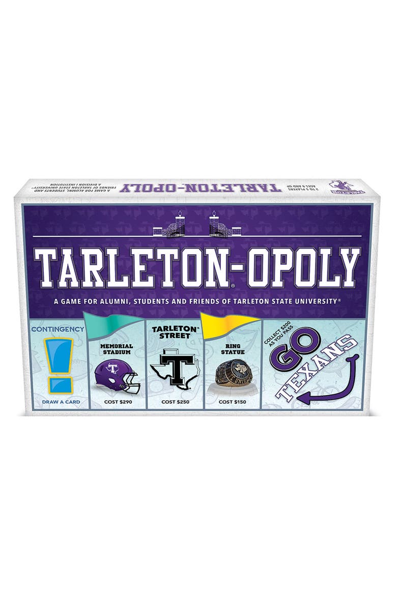 Late for the Sky University Tarletonopoly Monopoly Board Game, Alternate, color, Multicolored