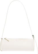 Proenza Schouler Mini Silo Ostrich Embossed Leather Shoulder Bag