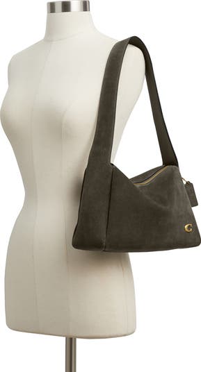 Lola Suede Shoulder Bag