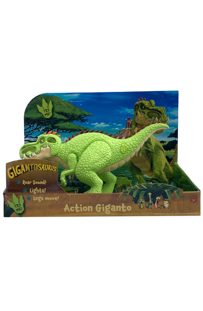 Gigantonarus Action Giganto 14 Inch Dinosaur Figure, Main, color, Multicolored