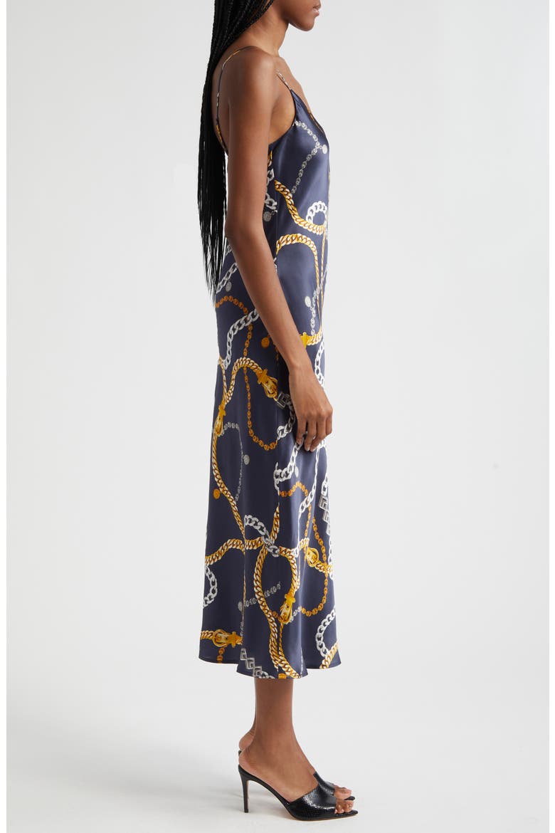 Seridie Silk Midi Slipdress, Alternate, color, MIDNIGHT MULTI CLASSIC CHAIN
