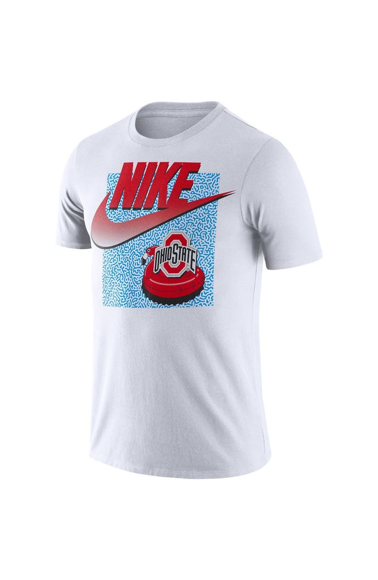 Nike Men's Nike White Ohio State Buckeyes Swoosh Spring Break T-Shirt, Alternate, color,