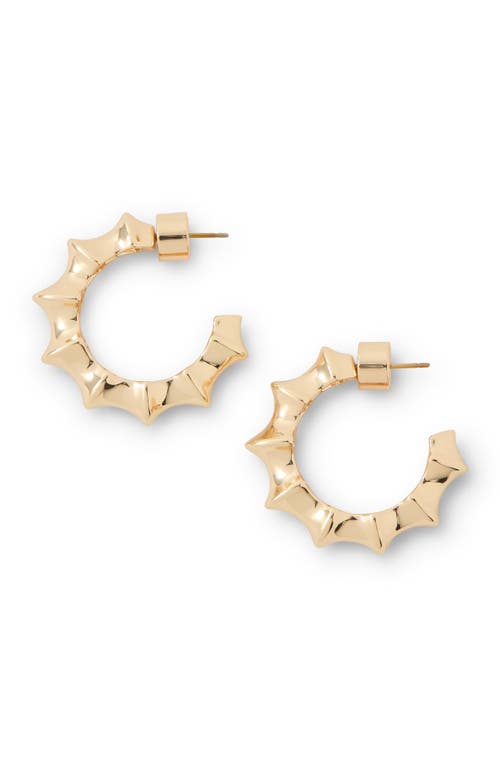Jennifer Fisher Murphy Huggie Hoop Earrings In Gold