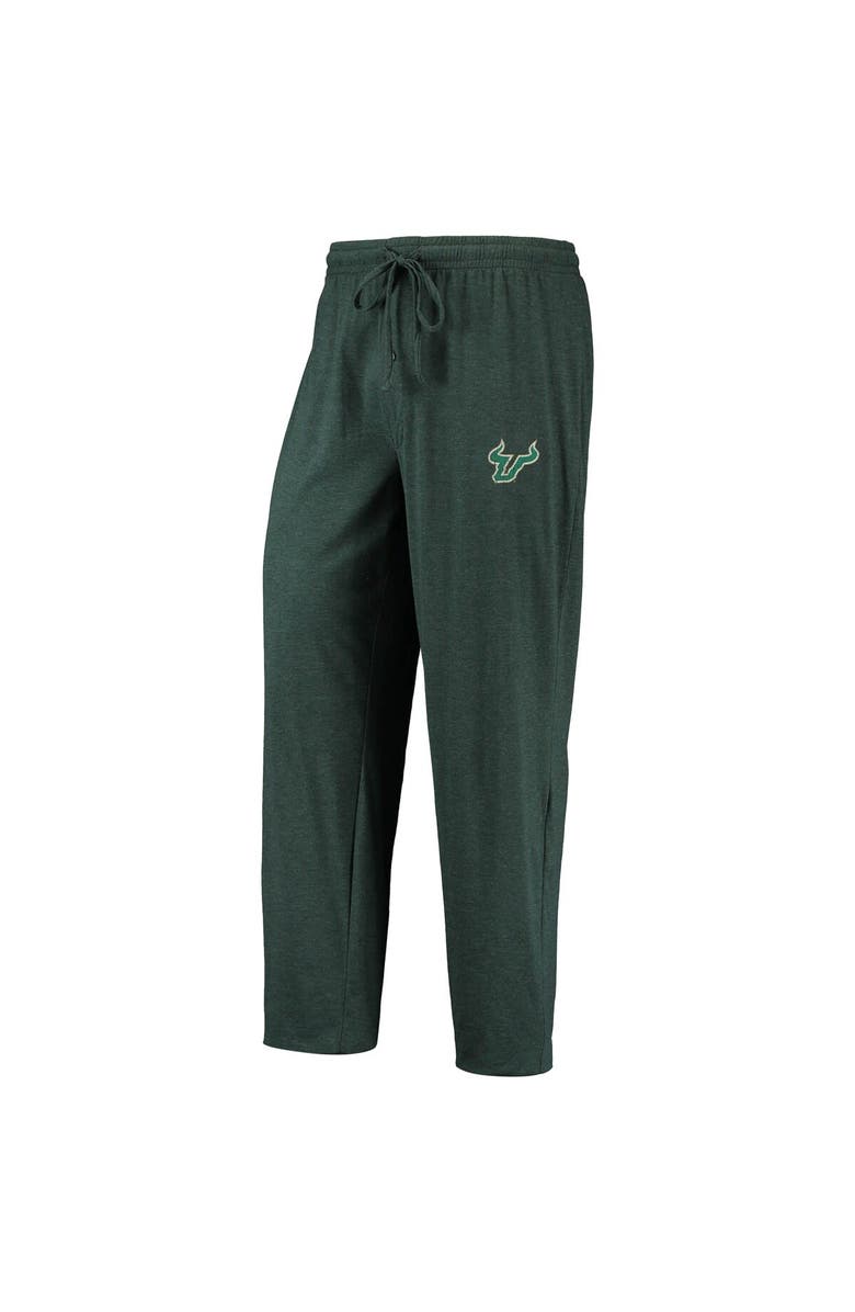 CONCEPTS SPORT Men's Concepts Sport Green/Heathered Charcoal South Florida Bulls Meter Long Sleeve T-Shirt & Pants Sleep Set, Alternate, color, 
