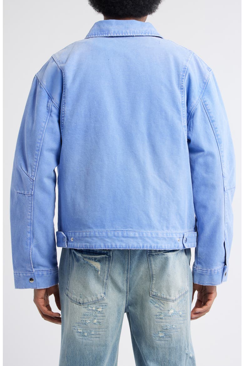 Easton Denim Workwear Jacket, Alternate, color, VINTAGE STATIC BLUE