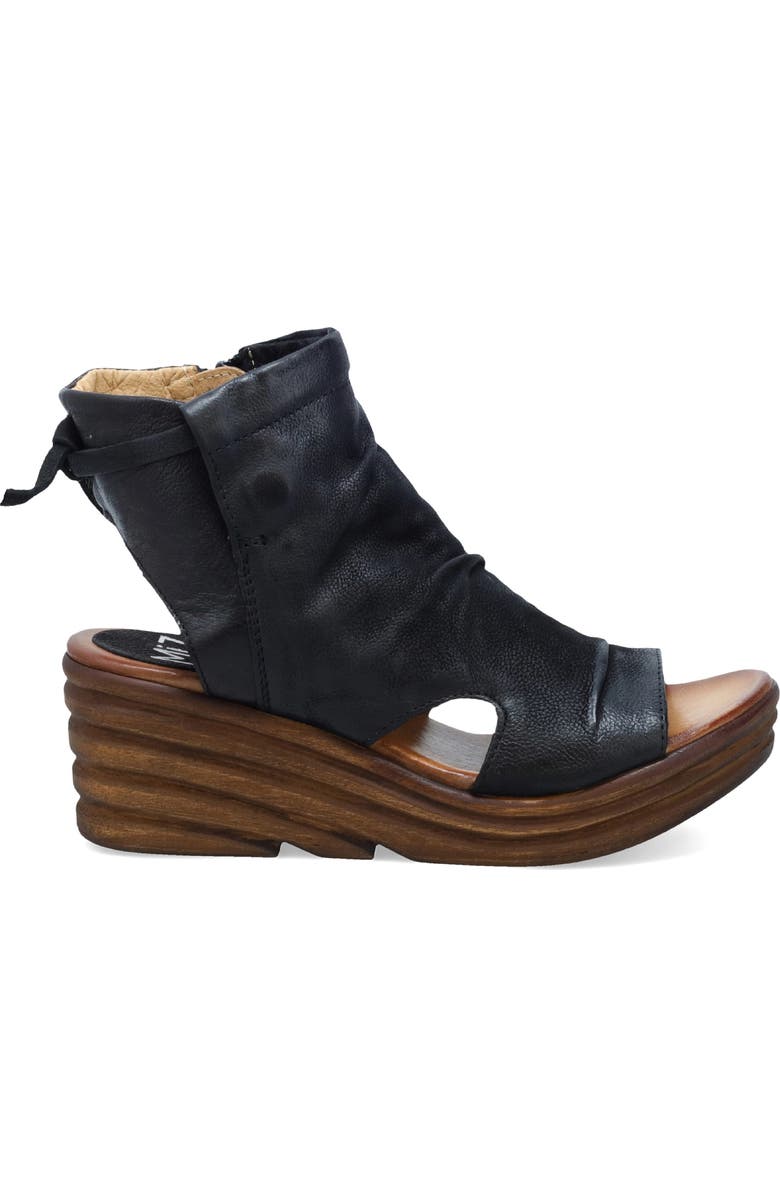 Miz Mooz Anna Slouch Wedge Sandal, Alternate, color,