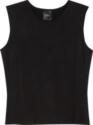 LESET Lauren Short Sleeve Crewneck Tank