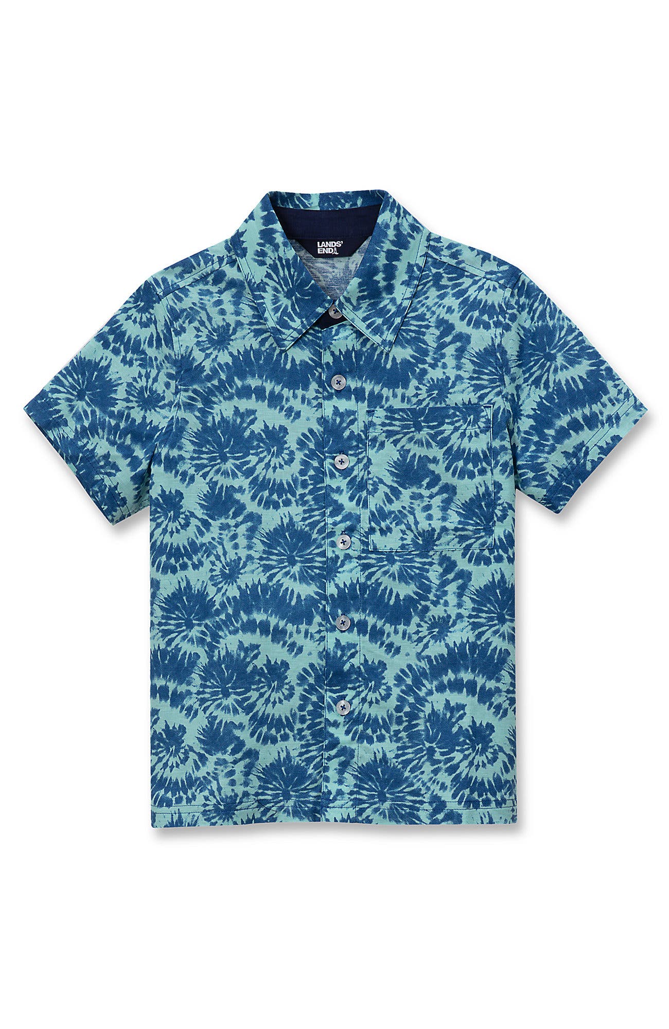 Tonal Blue Tie Dye