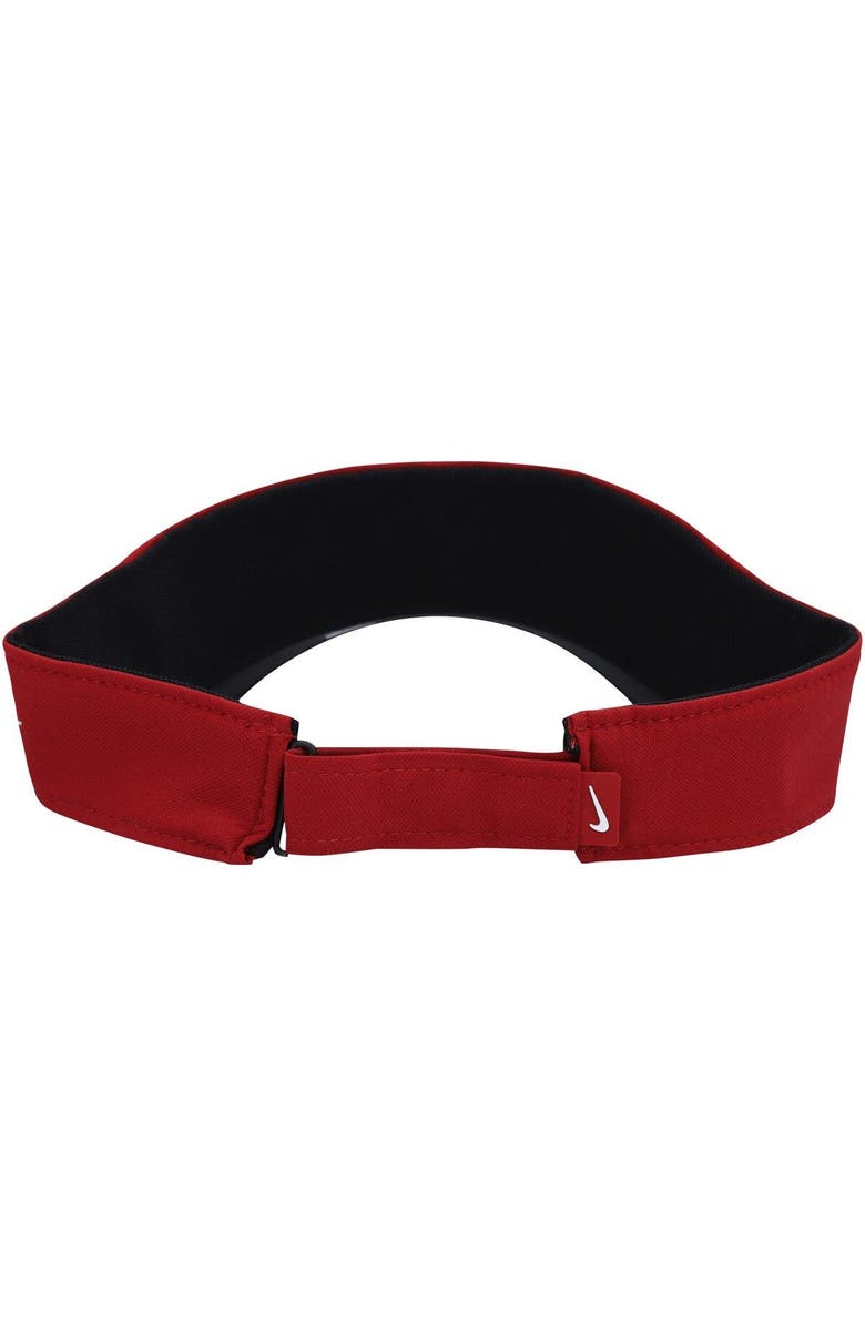 Nike Men's Nike Washington State Cougars Crimson Sideline Performance Visor, Alternate, color, 