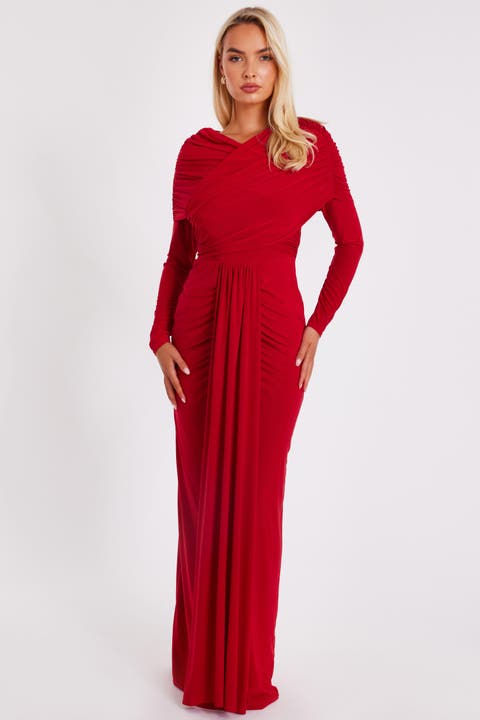 ITY Maxi Dress with Draping