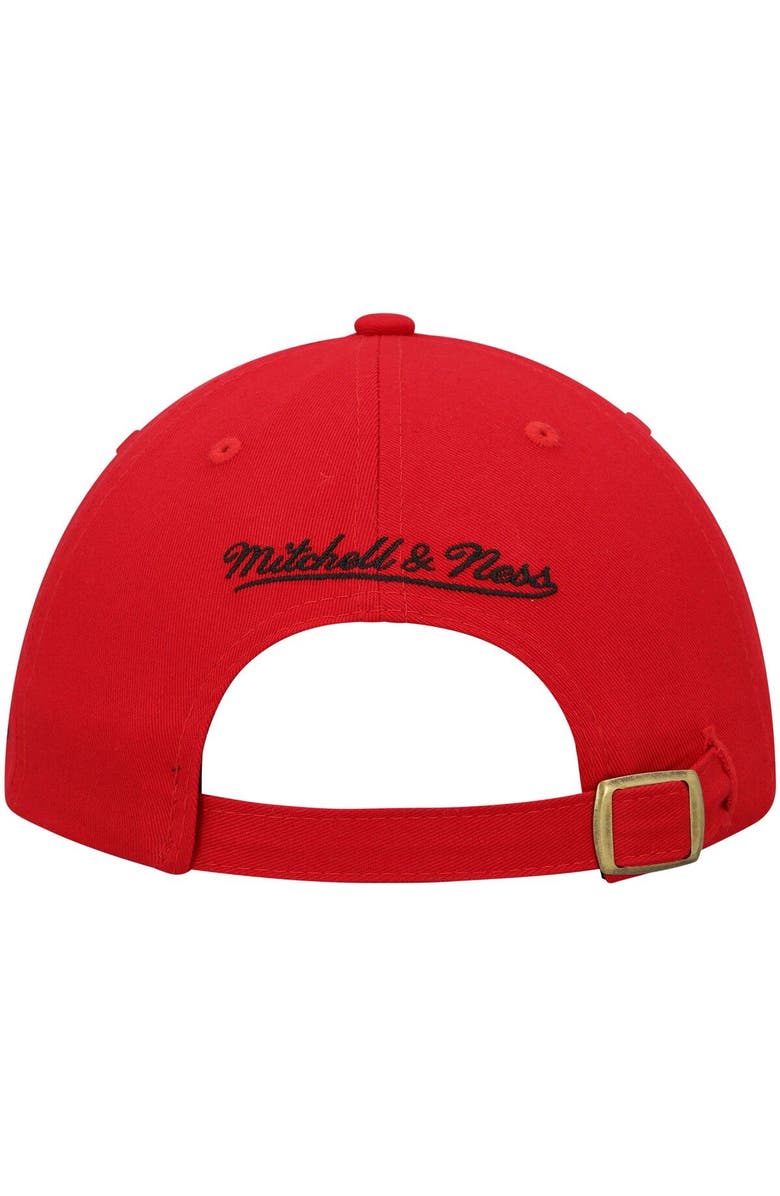 Mitchell & Ness Men's Mitchell & Ness Red Dallas Burn Adjustable Hat, Alternate, color, 