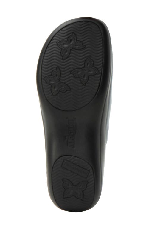 Alegria By Pg Lite Keli Embossed Clog Loafer In Blue
