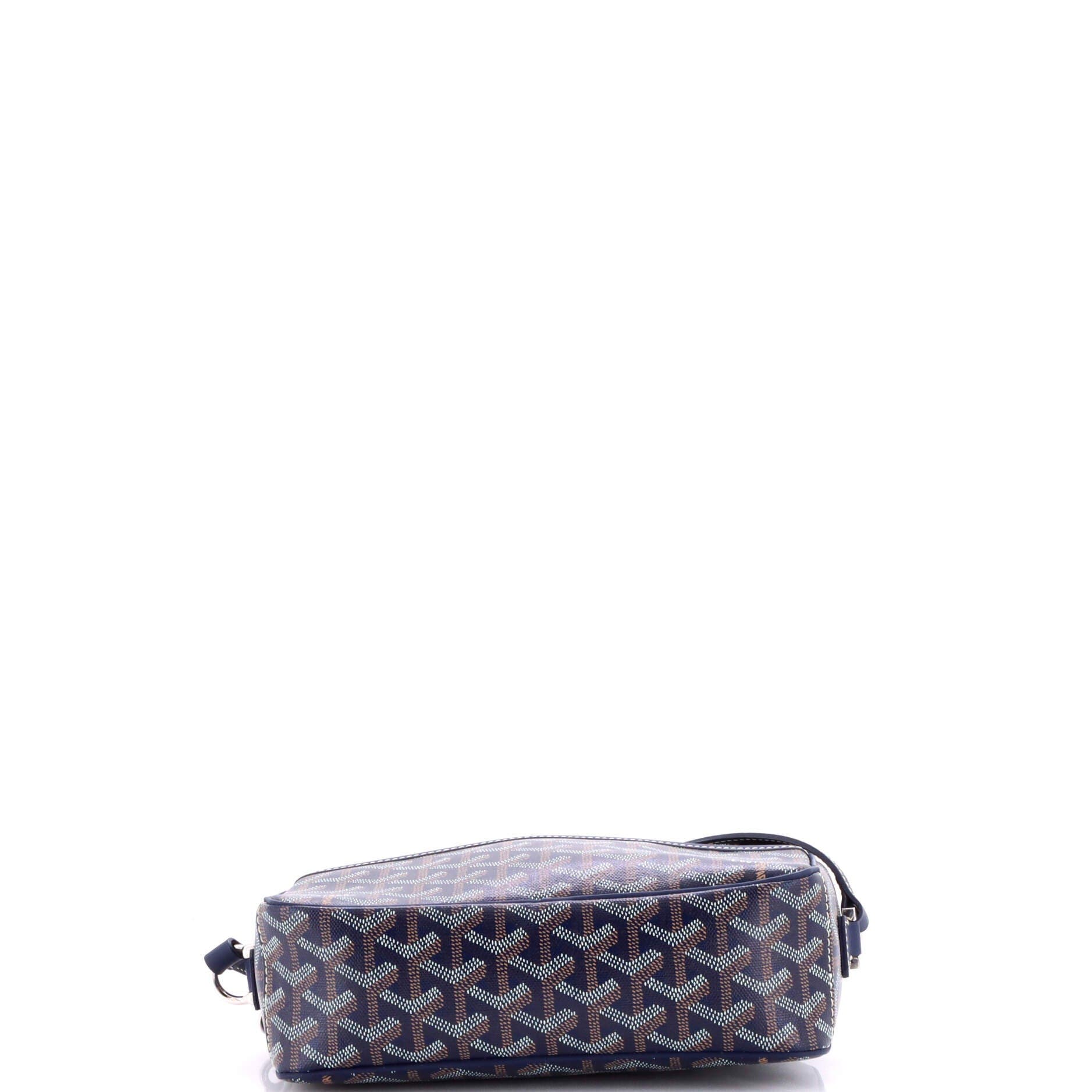 Pre-Owned Goyard Cap Vert Bag Coated Canvas, Alternate, color, Blue