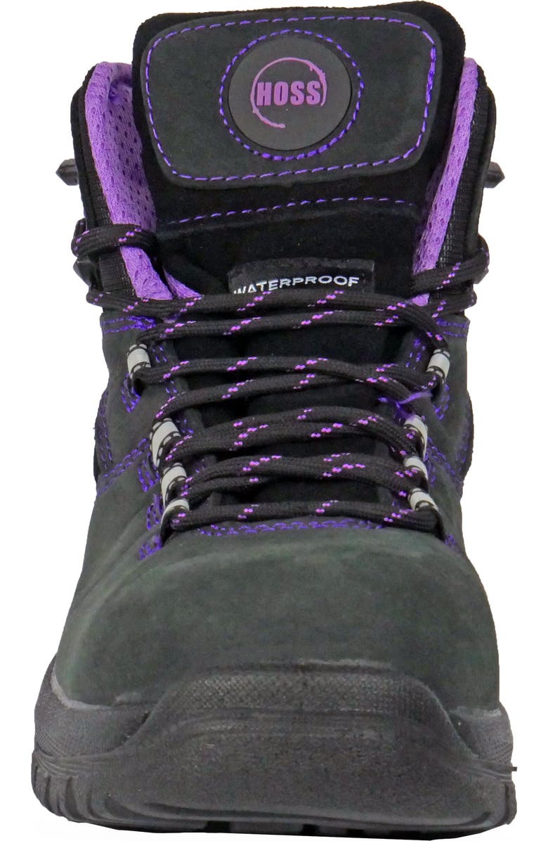 Hoss Boot Company HOSS Lacy Womens Composite Toe Work Boot, Alternate, color, Black